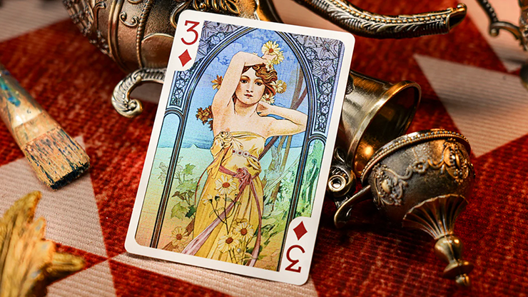 Mucha Special Edition Playing Cards by 52 MUSÉE by Murphy's Magic Supplies, Inc.