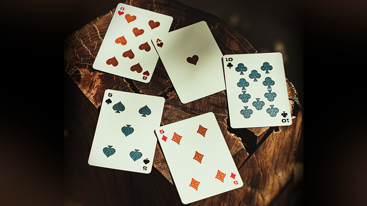 Gunslingers Poker (Blue) Playing Cards by Murphy's Magic Supplies, Inc.
