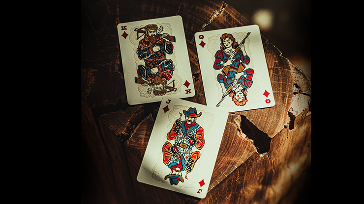 Gunslingers Poker (Blue) Playing Cards by Murphy's Magic Supplies, Inc.