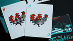 FRANKLIN BBQ RETRO BLACK PLAYING CARDS by Murphy's Magic Supplies, Inc.