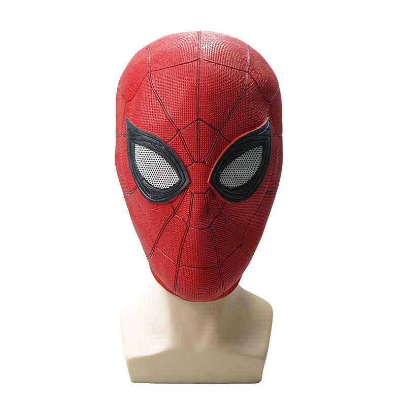 Spider Man hero mask headgear new latex Halloween Cosplay peripheral props by American Smart