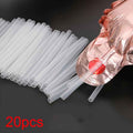 20/40 plastic balloon inflation straws - Universal holiday manual air pump tubing, suitable for aluminum foil balloons - Featherless wedding and party decoration accessories