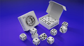 Forcing Dice Set by IARVEL Magic (White) by Murphy's Magic Supplies, Inc.