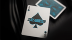 Bicycle Cool Blue Neon Rider Back Playing Cards by Murphy's Magic Supplies, Inc.