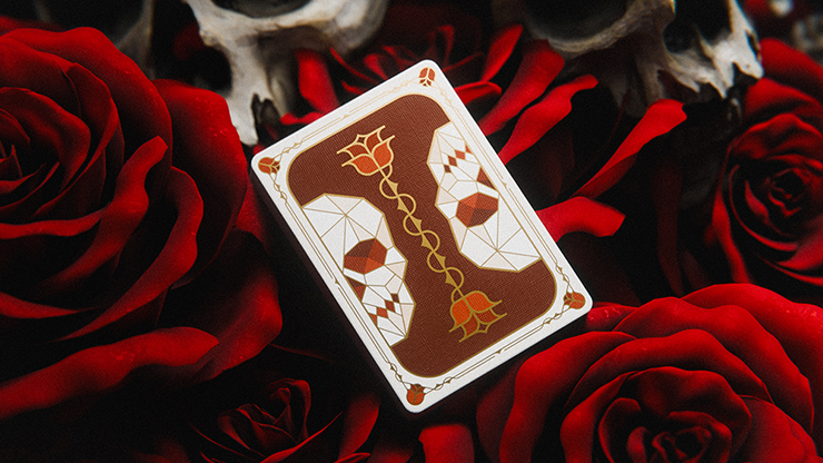 Skulls & Roses Playing Cards by Murphy's Magic Supplies, Inc.