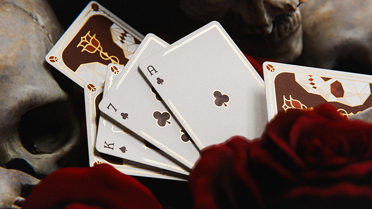 Skulls & Roses Playing Cards by Murphy's Magic Supplies, Inc.