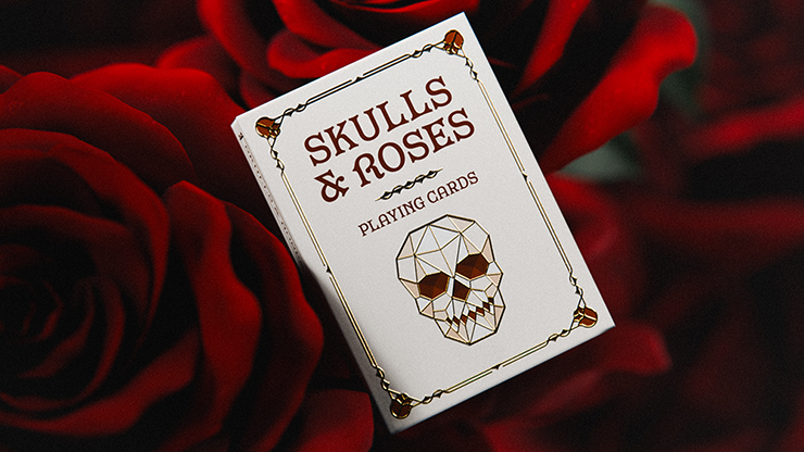 Skulls & Roses Playing Cards by Murphy's Magic Supplies, Inc.
