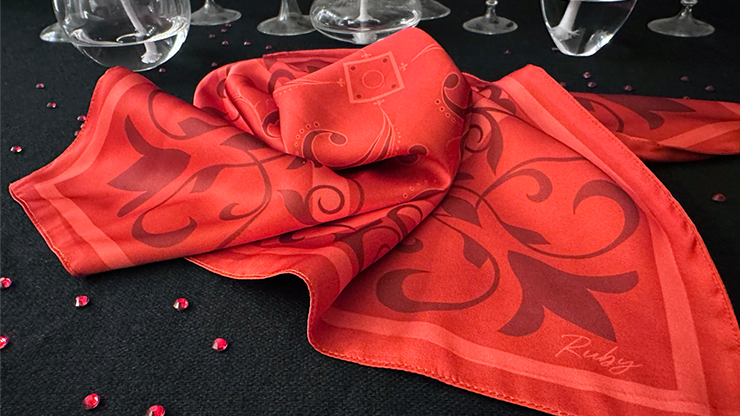 Devil's Bandana V.3 - Precious Stones Collection by Lee Alex (Ruby Red) by Murphy's Magic Supplies, Inc.