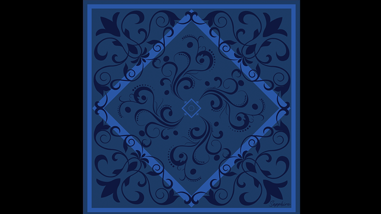 Devil's Bandana V.3 - Precious Stones Collection by Lee Alex (Sapphire Blue) by Murphy's Magic Supplies, Inc.