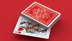 Red Roses Gold Foil Playing Cards (Fully Marked) by Murphy's Magic Supplies, Inc.