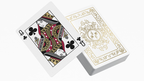 Black Roses White Gold Foil Playing Cards by Murphy's Magic Supplies, Inc.