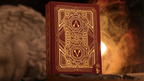 Assassin's Creed Legacy Version 2 Garnet (Hidden Blade Black) Playing Cards by Murphy's Magic Supplies, Inc.