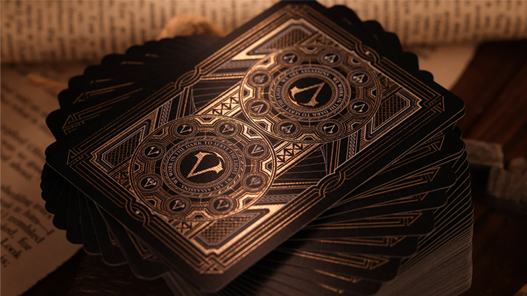 Assassin's Creed Legacy Version 2 Onyx (Hidden Blade) Playing Cards by Murphy's Magic Supplies, Inc.
