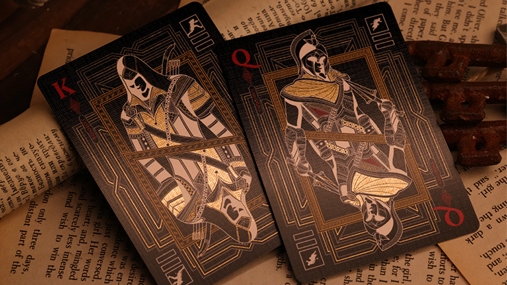 Assassin's Creed Legacy Version 2 Onyx (Hidden Blade) Playing Cards by Murphy's Magic Supplies, Inc.