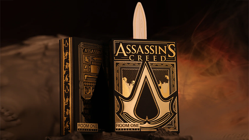 Assassin's Creed Legacy Version 2 Onyx (Hidden Blade) Playing Cards by Murphy's Magic Supplies, Inc.