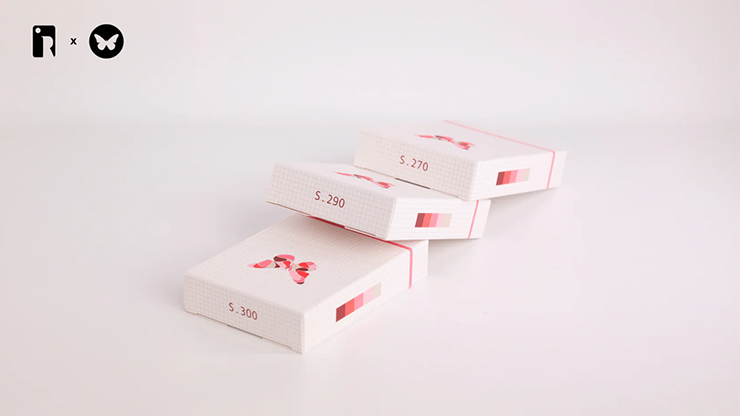 Room One X Butterfly Present Butterfly Try All Playing Cards (300G) by Murphy's Magic Supplies, Inc.