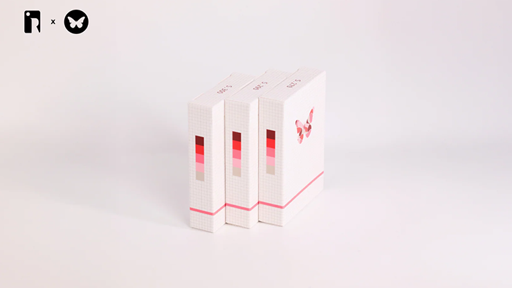 Room One X Butterfly Present Butterfly Try All Playing Cards (300G) by Murphy's Magic Supplies, Inc.