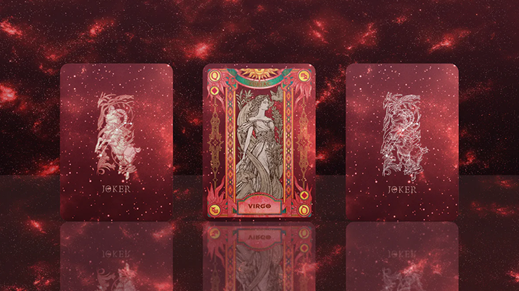 Zodiac (Aries) Luminous Edition Playing Cards by TCC by Murphy's Magic Supplies, Inc.