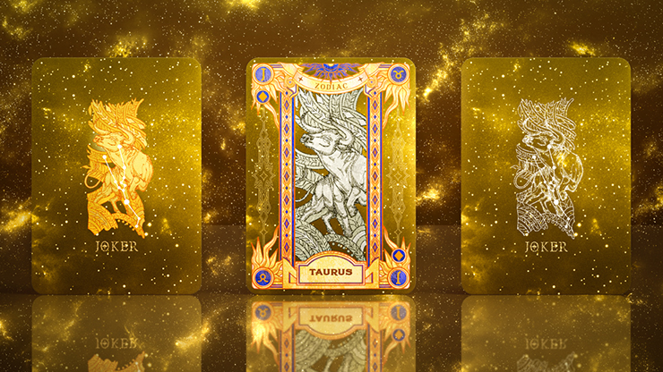 Zodiac (Taurus) Luminous Edition Playing Cards by TCC by Murphy's Magic Supplies, Inc.