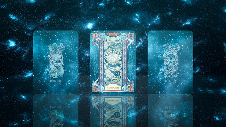 Zodiac (Cancer) Luminous Edition Playing Cards by TCC by Murphy's Magic Supplies, Inc.