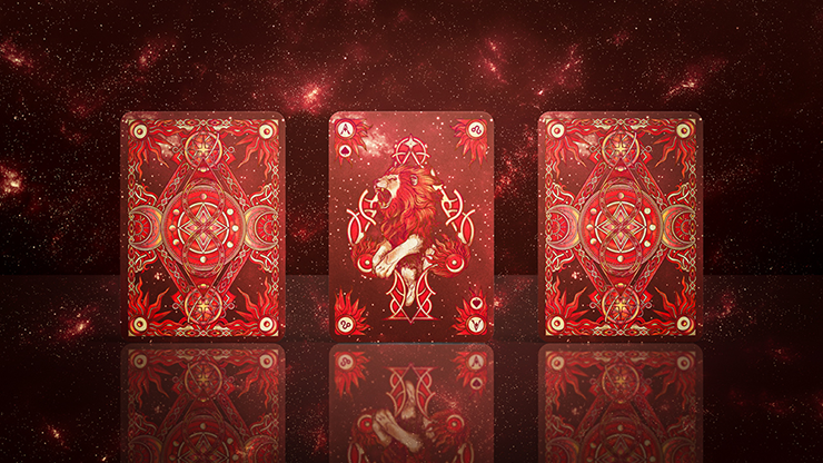 Zodiac (Leo) Luminous Edition Playing Cards by TCC by Murphy's Magic Supplies, Inc.