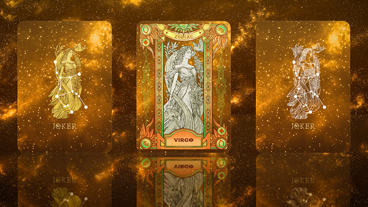Zodiac (Virgo) Luminous Edition Playing Cards by TCC by Murphy's Magic Supplies, Inc.