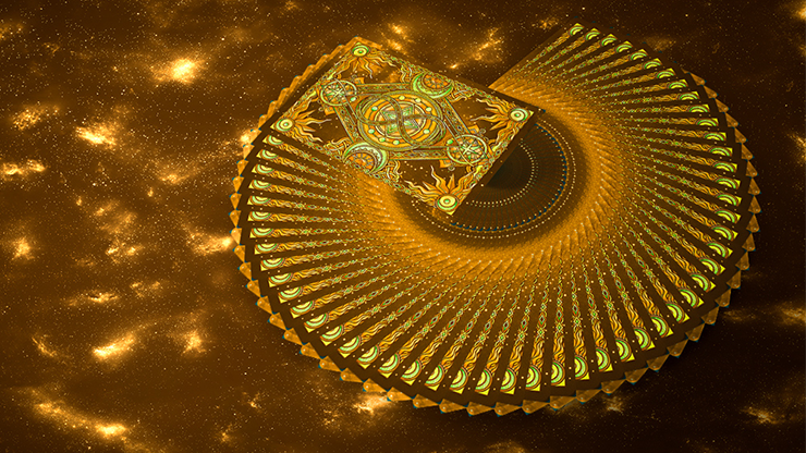 Zodiac (Virgo) Luminous Edition Playing Cards by TCC by Murphy's Magic Supplies, Inc.