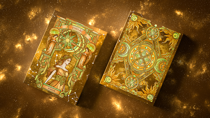 Zodiac (Virgo) Luminous Edition Playing Cards by TCC by Murphy's Magic Supplies, Inc.