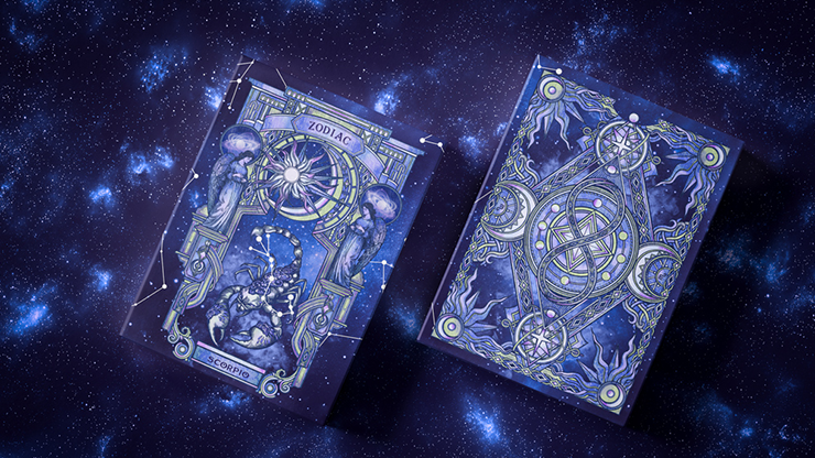 Zodiac (Scorpio) Luminous Edition Playing Cards by TCC by Murphy's Magic Supplies, Inc.