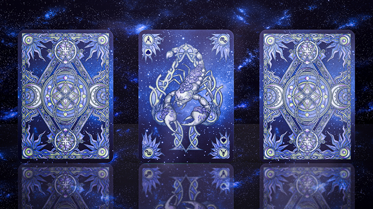 Zodiac (Scorpio) Luminous Edition Playing Cards by TCC by Murphy's Magic Supplies, Inc.