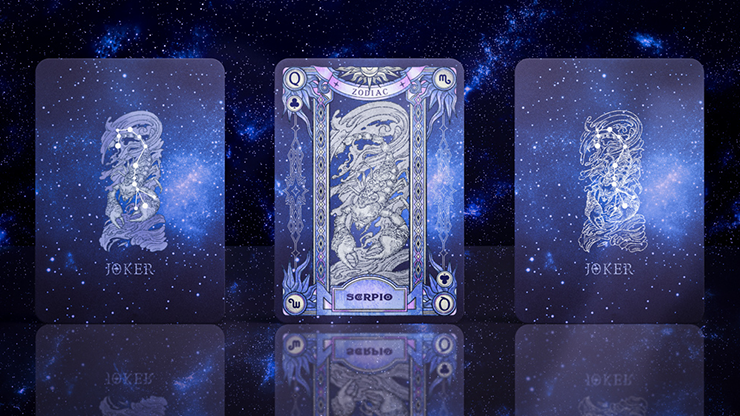 Zodiac (Scorpio) Luminous Edition Playing Cards by TCC by Murphy's Magic Supplies, Inc.