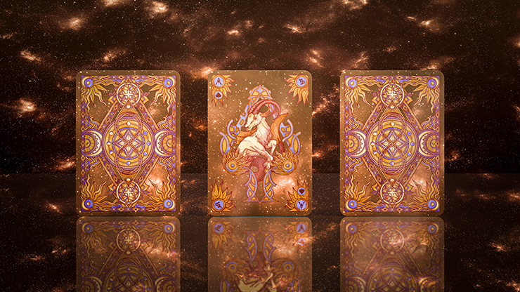 Zodiac (Capricorn) Luminous Edition Playing Cards by TCC by Murphy's Magic Supplies, Inc.