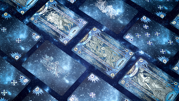 Zodiac (Pisces) Luminous Edition Playing Cards by TCC by Murphy's Magic Supplies, Inc.