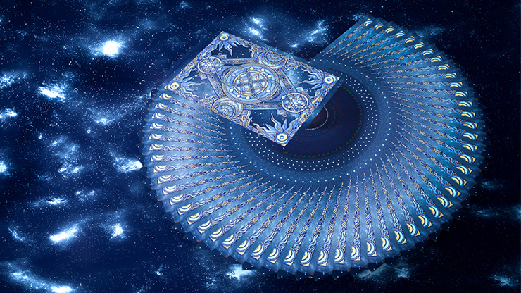 Zodiac (Pisces) Luminous Edition Playing Cards by TCC by Murphy's Magic Supplies, Inc.