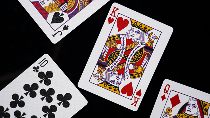 Mr. Black V1 (Red) Playing Cards by Murphy's Magic Supplies, Inc.