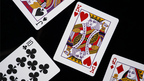Mr. Black V1 (Red) Playing Cards by Murphy's Magic Supplies, Inc.