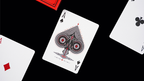 Mr. Black V1 (Red) Playing Cards by Murphy's Magic Supplies, Inc.