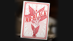 Mr. Black V2 (Red) Playing Cards by Murphy's Magic Supplies, Inc.