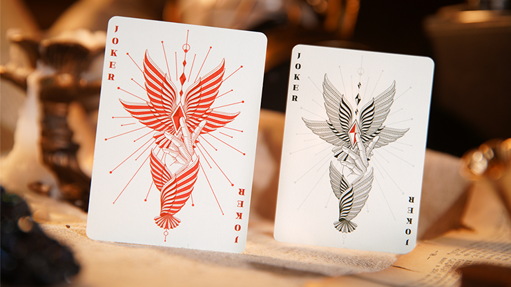 Mr. Black V2 (Gray) Playing Cards by Murphy's Magic Supplies, Inc.