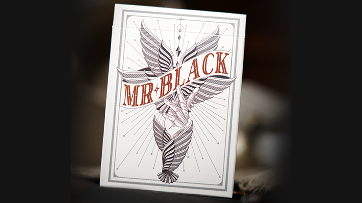 Mr. Black V2 (Gray) Playing Cards by Murphy's Magic Supplies, Inc.