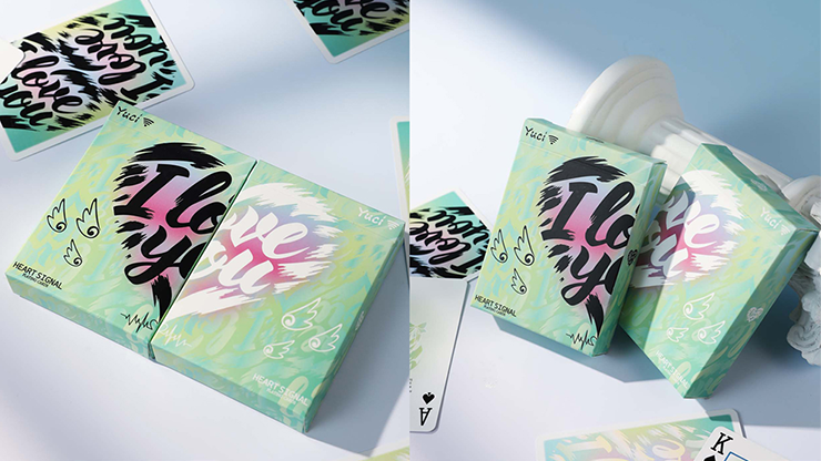 Yuci Heart Signal Blind Box (2 decks) Playing Cards by TCC by Murphy's Magic Supplies, Inc.