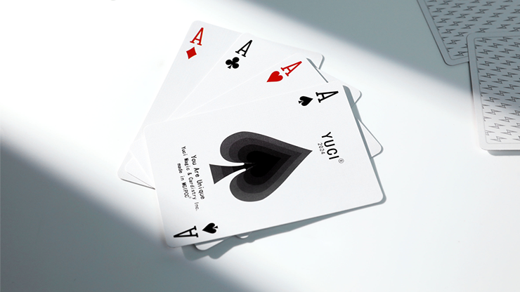 Yuci Tiny Wizard Black Playing Cards by TCC by Murphy's Magic Supplies, Inc.