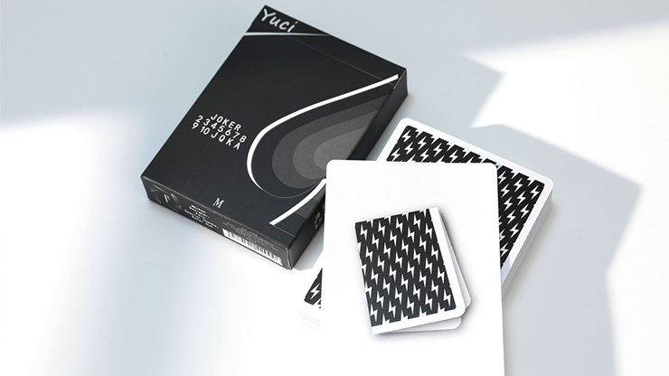 Yuci Tiny Wizard Black Playing Cards by TCC by Murphy's Magic Supplies, Inc.