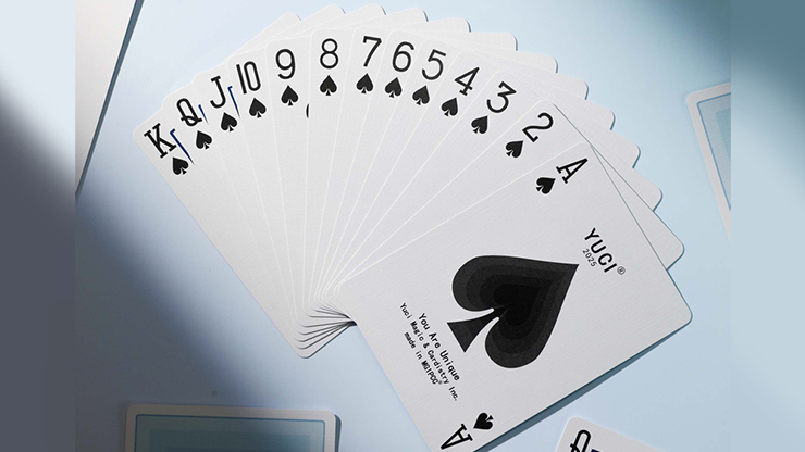Yuci Morandi Blue 5th Playing Cards by TCC by Murphy's Magic Supplies, Inc.