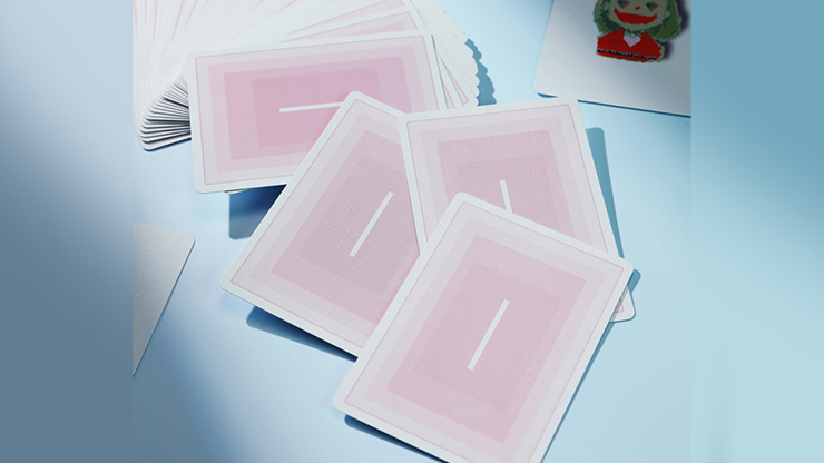 Yuci Morandi Pink 5th Playing Cards by TCC by Murphy's Magic Supplies, Inc.