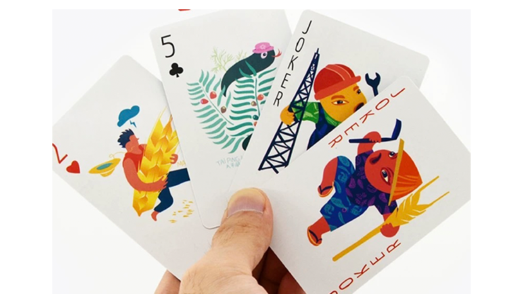 Illustration Poker Playing Cards by Murphy's Magic Supplies, Inc.