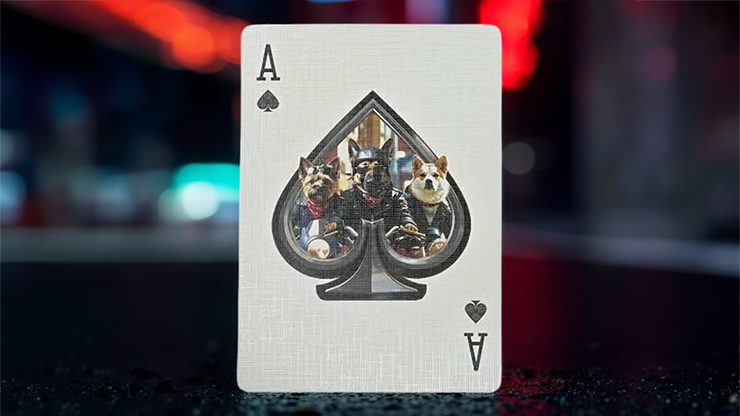 Biker Dogs Playing Cards by Collectable Playing Cards by Murphy's Magic Supplies, Inc.