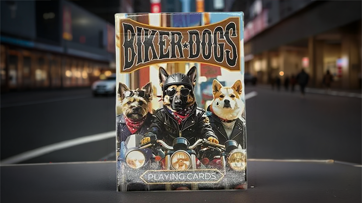 Biker Dogs Playing Cards by Collectable Playing Cards by Murphy's Magic Supplies, Inc.