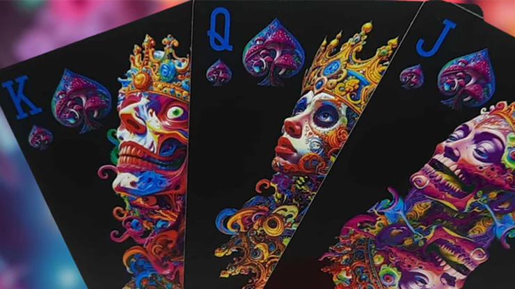 Bicycle Psychedelic Playing Cards by Collectable Playing Cards by Murphy's Magic Supplies, Inc.
