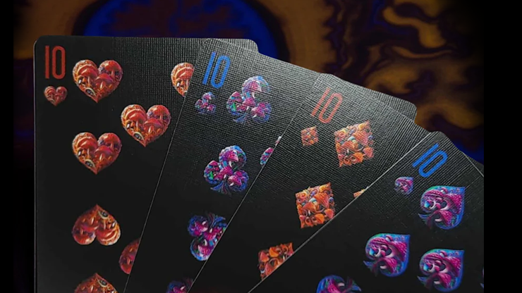 Bicycle Psychedelic Playing Cards by Collectable Playing Cards by Murphy's Magic Supplies, Inc.